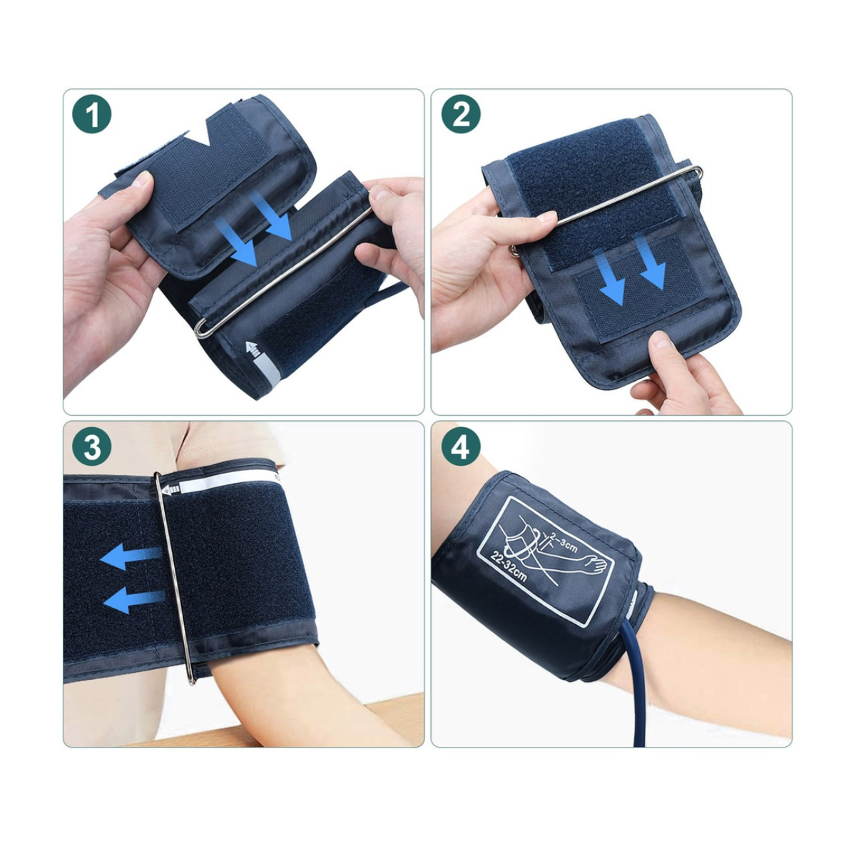 CUIDA360™ - Tensiómetro Digital Portatil