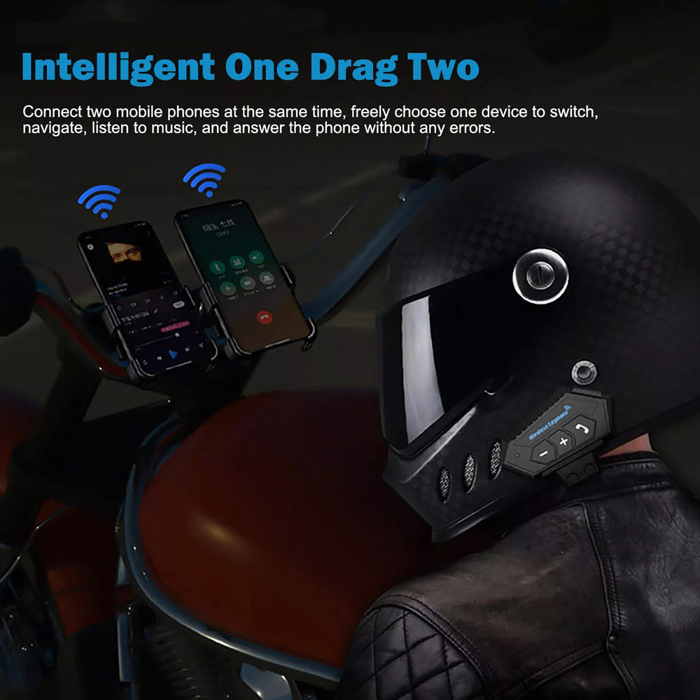 RideComm BT-12 – Intercomunicador manos libres para Casco