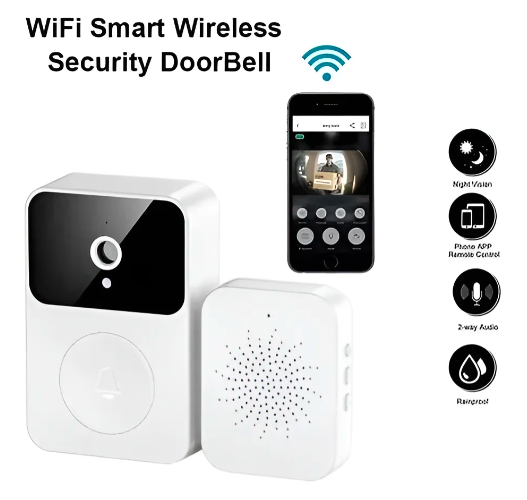 VisionHome Ring™ - Timbre Con Camara WiFi de seguridad