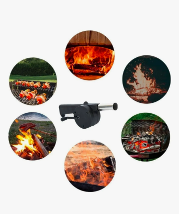 FireBoost Grill™ – Soplador Manual de Asados