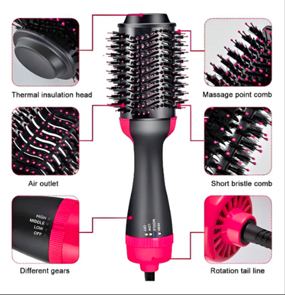 One Step Pro™ - Alisadora 3 en 1 - Peina, Seca y Alisa