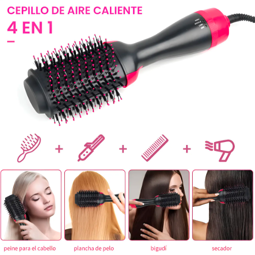 One Step Pro™ - Alisadora 3 en 1 - Peina, Seca y Alisa